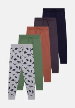 Friboo Unisex 5 PackPantaloni SportiviMulti-Coloured/Blue/Green Bambini Pantaloni F5724B028-T11