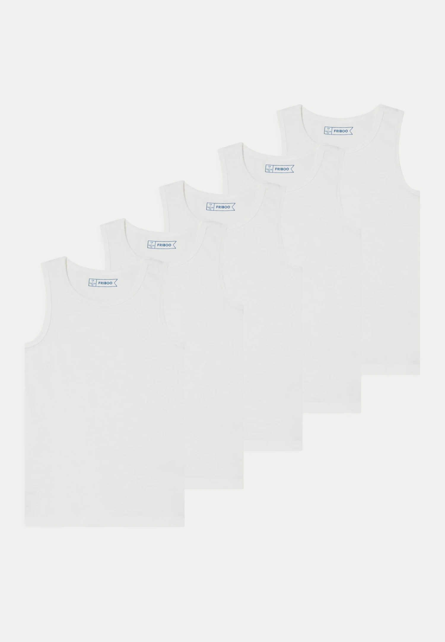 Friboo 5 PackMaglietta IntimaWhite Bambini Intimo E Per La Notte F5784A00J-A11 1 Friboo 5 PackMaglietta IntimaWhite Bambini Intimo E Per La Notte F5784A00J-A11
