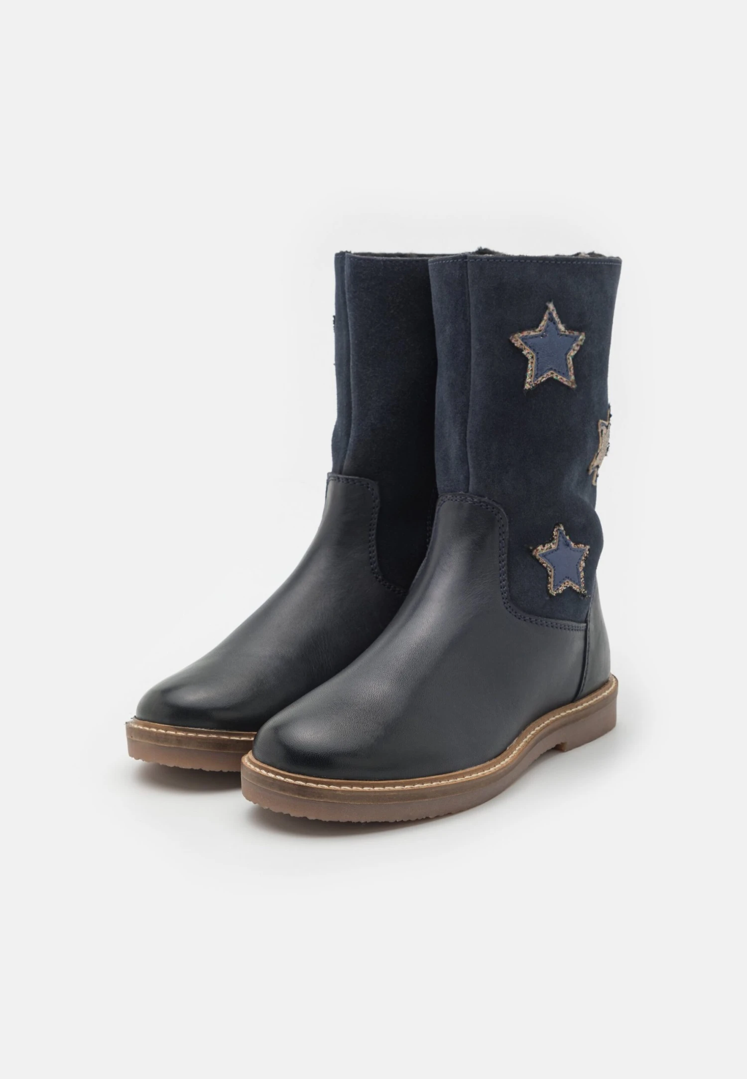 Friboo LeatherStivali AltiDark Blue Bambini Stivali F5713J05C-K11 2 Friboo LeatherStivali AltiDark Blue Bambini Stivali F5713J05C-K11 - immagine 2