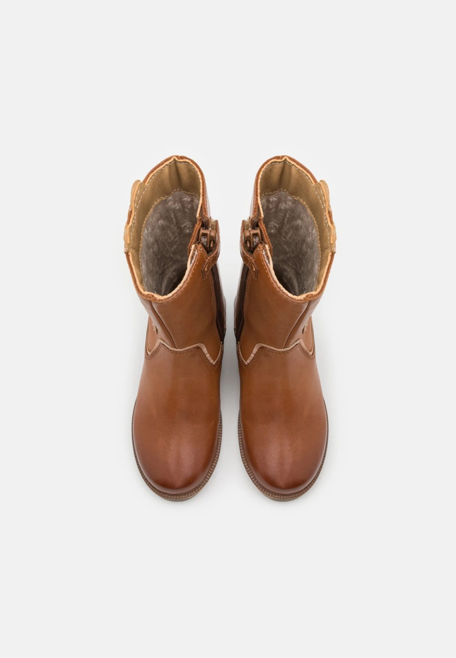 Friboo LeatherStivali AltiCognac Bambini Stivali F5713J05A-O11 4 Friboo LeatherStivali AltiCognac Bambini Stivali F5713J05A-O11 - immagine 4