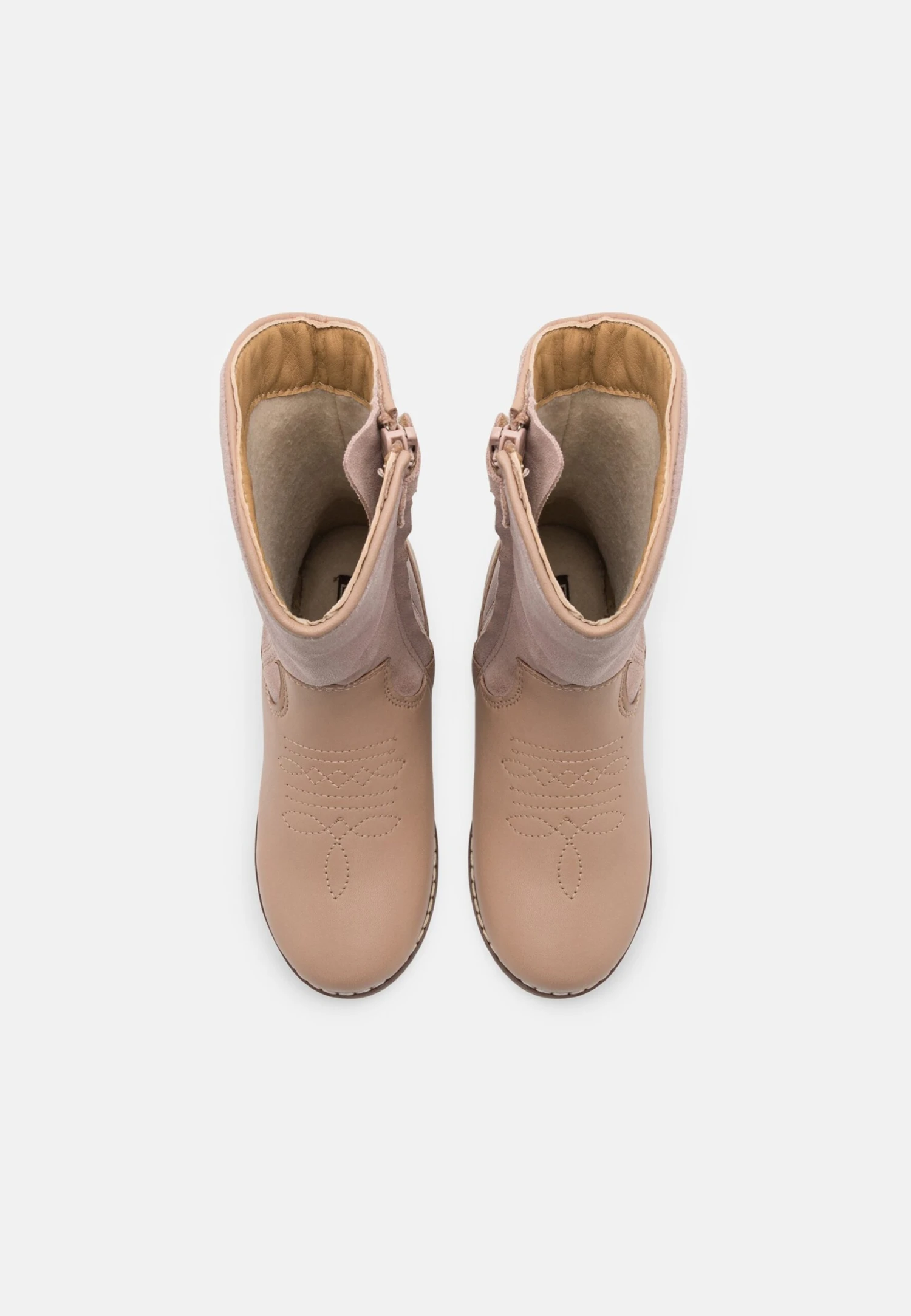 Friboo Leather - Stivali Alti - Pink 4 Friboo Leather - Stivali Alti - Pink - immagine 4