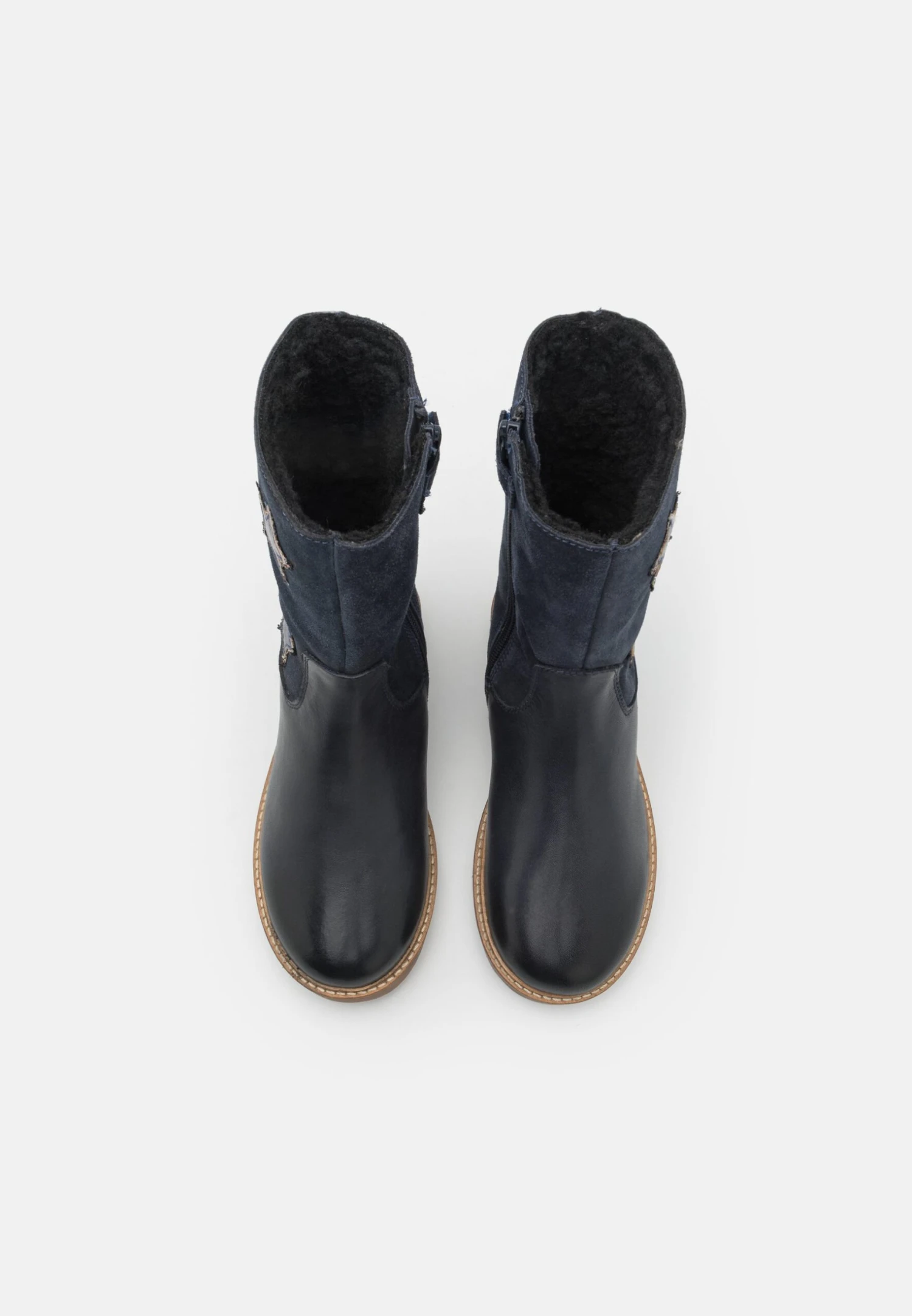 Friboo LeatherStivali AltiDark Blue Bambini Stivali F5713J05C-K11 4 Friboo LeatherStivali AltiDark Blue Bambini Stivali F5713J05C-K11 - immagine 4