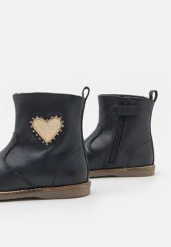 Friboo Leather - Stivaletti - Dark Blue -Friboo b4d993148342454cb27fab1dac4c0f3f