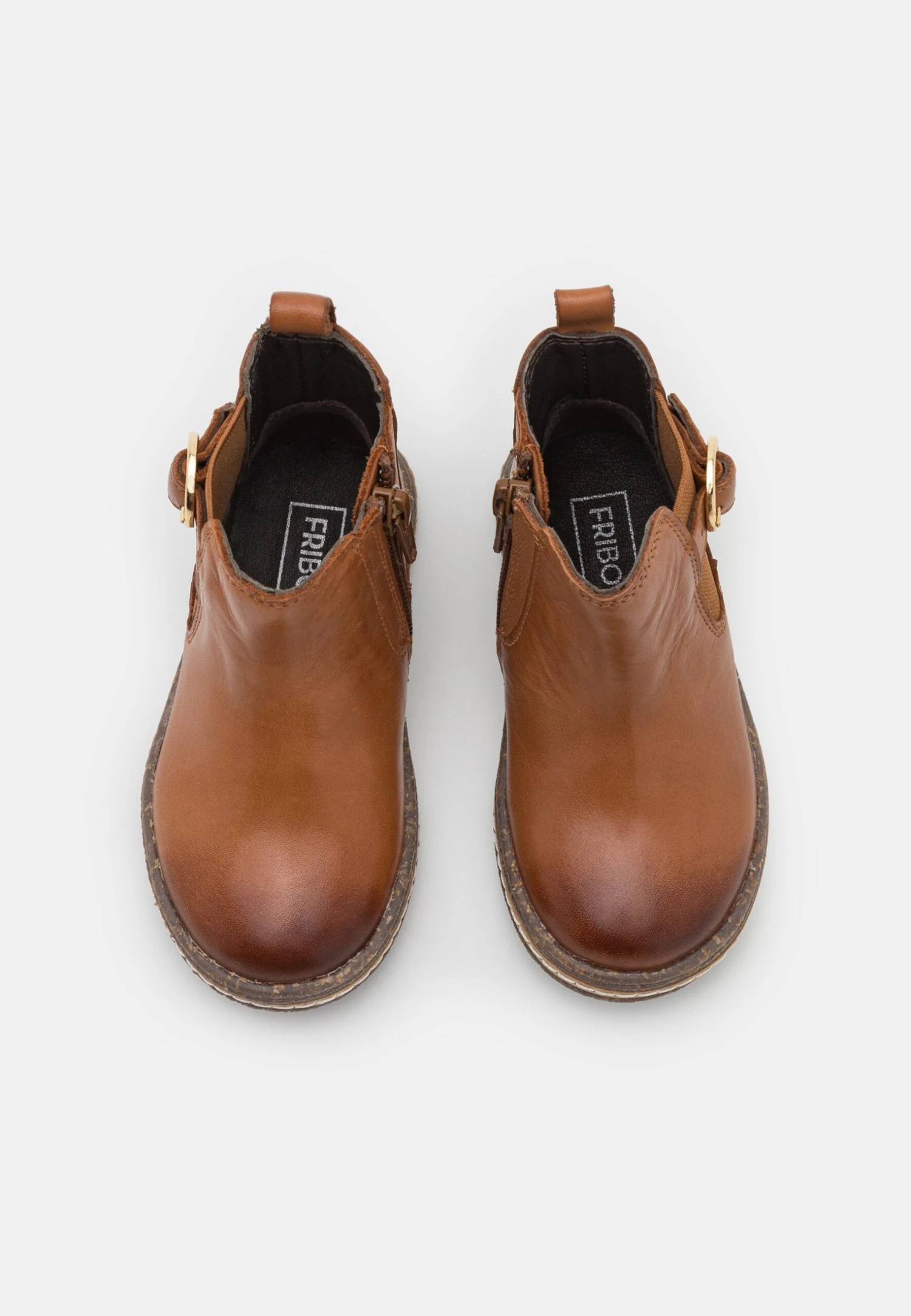 Friboo LeatherStivalettiCognac Bambini Stivali F5713I0GD-O11 4 Friboo LeatherStivalettiCognac Bambini Stivali F5713I0GD-O11 - immagine 4