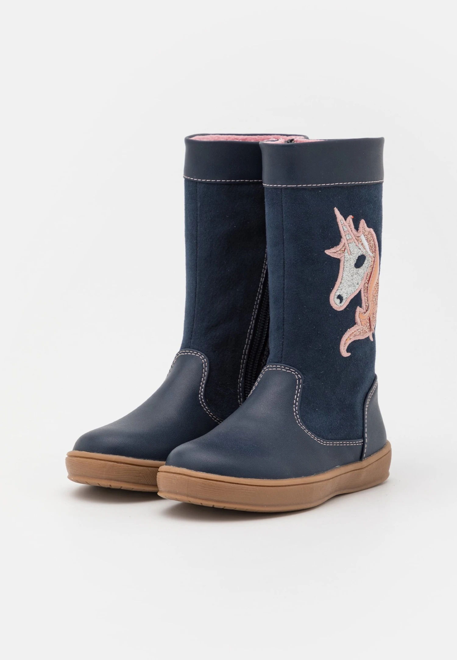 Friboo Stivali Alti - Dark Blue 2 Friboo Stivali Alti - Dark Blue - immagine 2