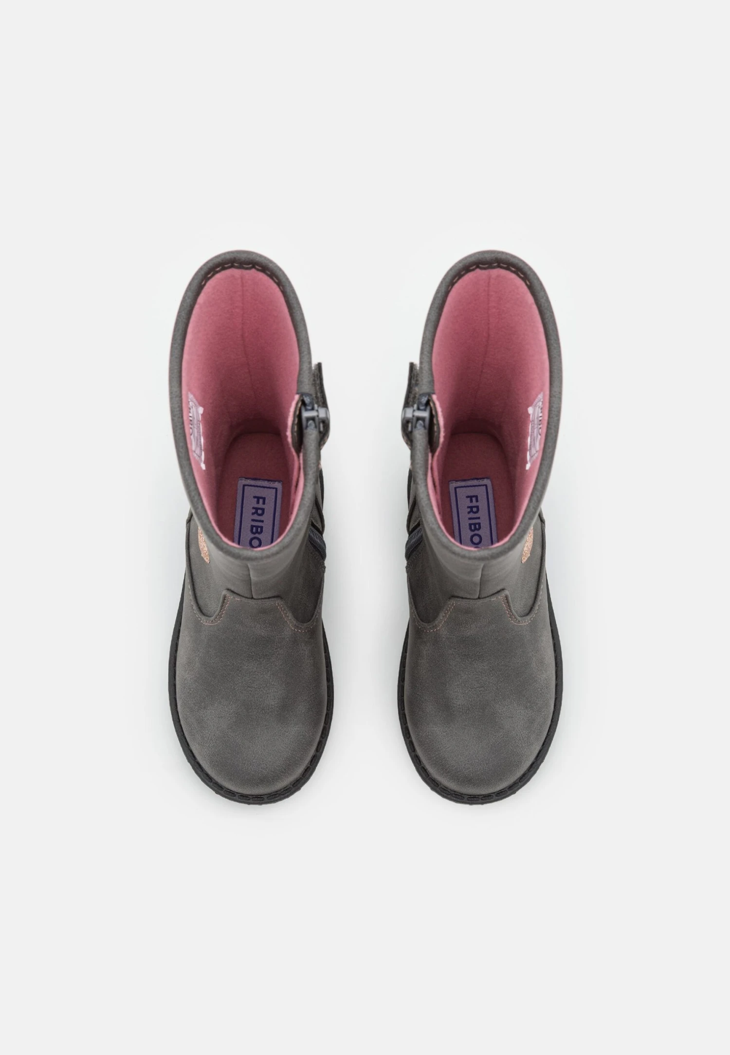 Friboo Stivali Alti - Dark Grey 4 Friboo Stivali Alti - Dark Grey - immagine 4